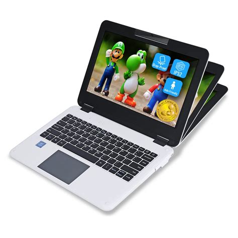 Buy Mini Laptop Student, GEEKPLUS Small Laptop for Kids, Fanless ...