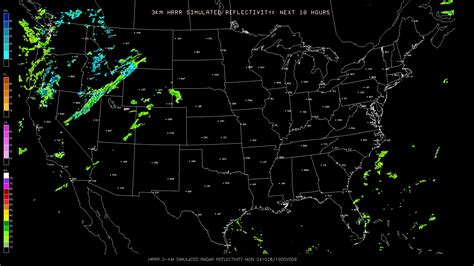 HRRR 3KM REFLECTIVITY ANIMATION