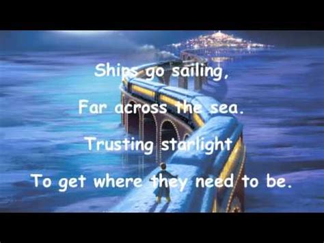 Believe (From the Polar Express) Lyrics - YouTube