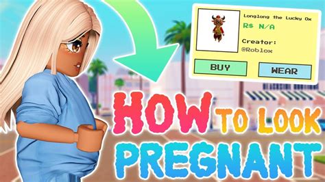 🤰HOW TO LOOK *PREGNANT* on BERRY AVENUE👶 - YouTube