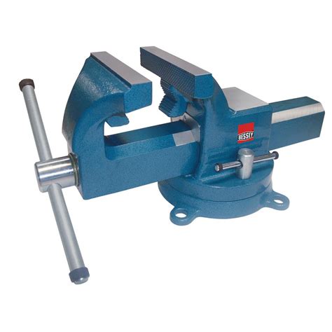 BESSEY 8 in. Drop Forged Bench Vise with Swivel Base-BV-DF8SB - The ...