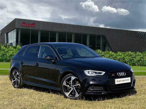 2019 Audi A3 Sportback Black Edition TFSI 300 PS S tronic Petrol black ...