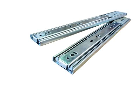 45Kg Soft Close Drawer Slides - Zinc - Trailer Parts Direct