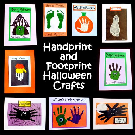 Top 10 Halloween Handprint And Footprint Crafts Crafty Mama, 47% OFF