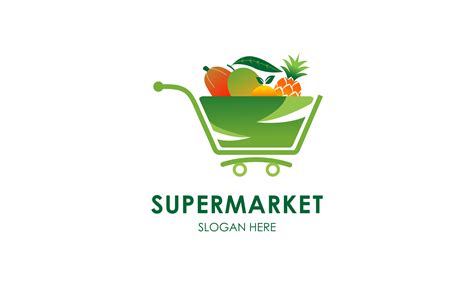 Supermarket Logo Template Design Vector Graphic by 2qnah · Creative ...