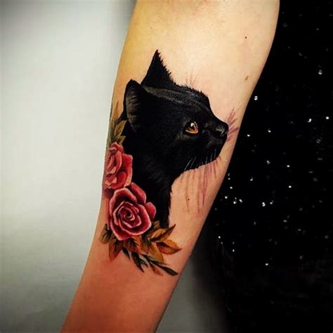 cat tattoo on hand 03.12.2019 №001 -cat tattoo- tattoovalue.net ...