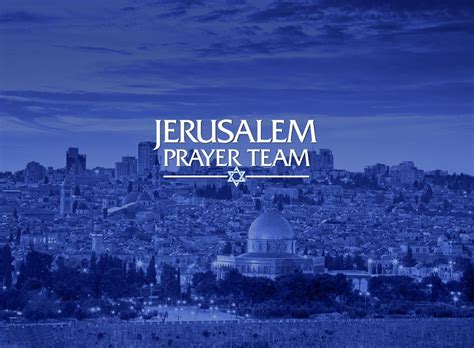 About - Jerusalem Prayer Team