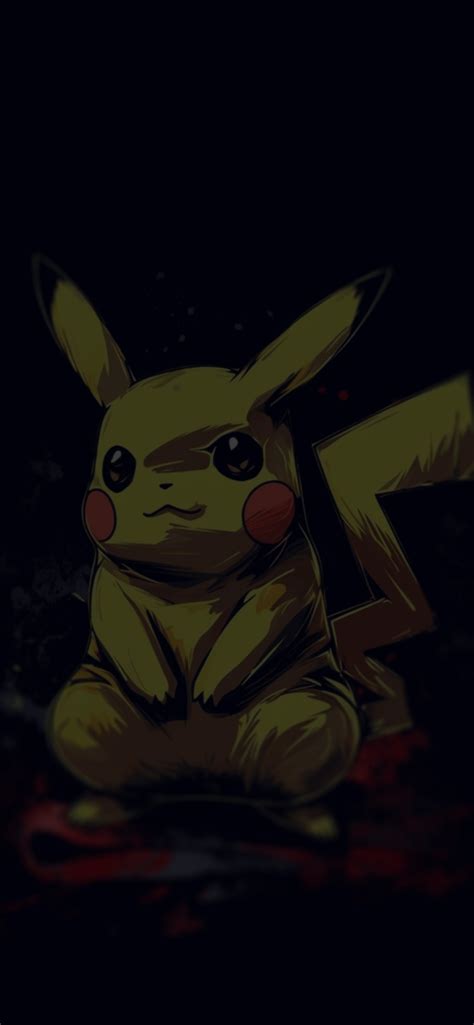 Pokemon Pikachu Black Art Wallpapers - Pikachu Wallpaper Phone