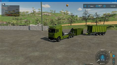 Scania S620 HKL Hooklift and Crane Truck v1.0 FS22 Mod | Farming ...