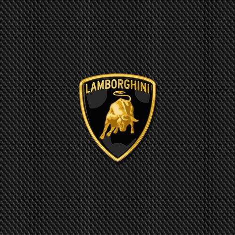 Lambo Carbon, automobile, lamborghini, logo, HD phone wallpaper | Peakpx