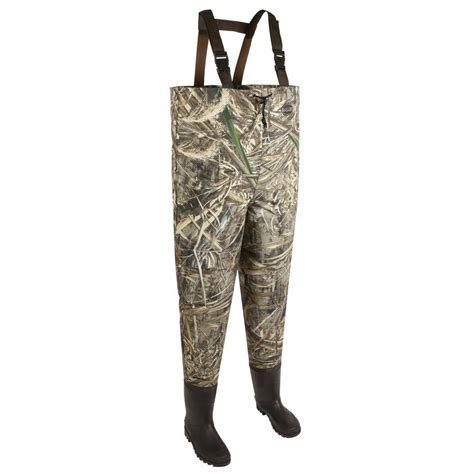 Allen Ridgeway 2-Ply Bootfoot Camo Waders, Size 10, Realtree MAX-5 Camo ...