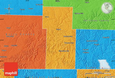 Political Map of Stone County