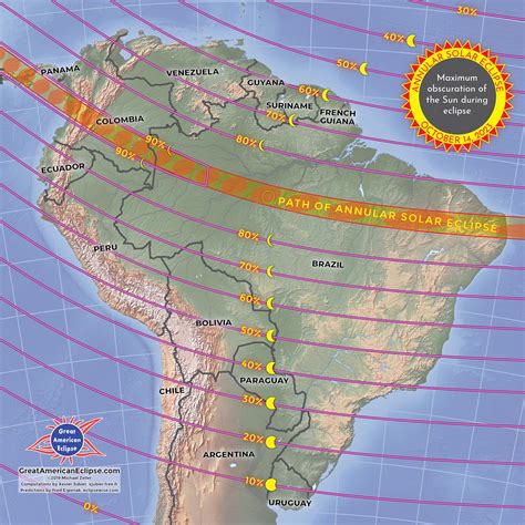 Where & When | 2023 Annular Eclipse – NASA Solar System Exploration