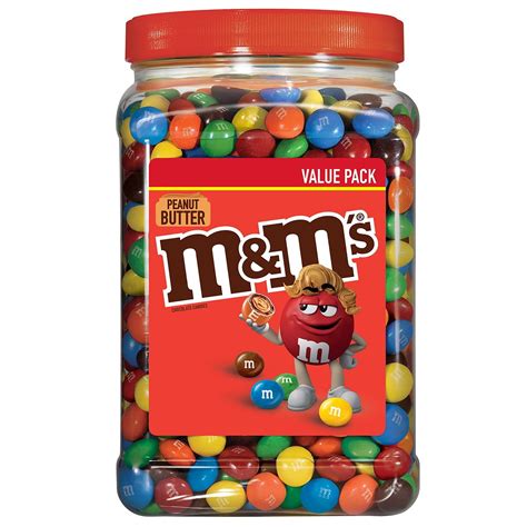 M&M'S Peanut Butter Chocolate Candy (55 oz.) - Walmart.com