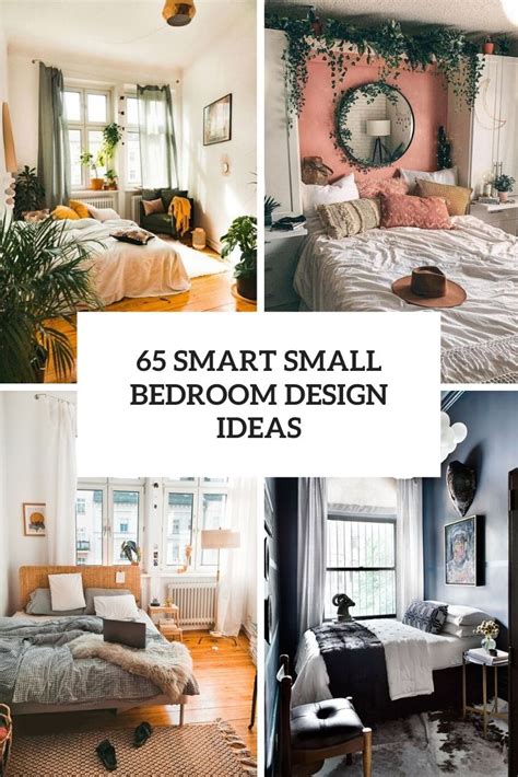 65 Smart Small Bedroom Design Ideas - DigsDigs