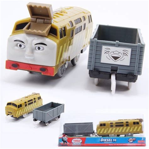 NIB TRACKMASTER THOMAS TANK ENGINE BATTERY MOTORIZED TRAIN- DIESEL 10 ...