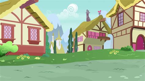 [Background] Ponyville by Comeha on DeviantArt New My Little Pony, My ...