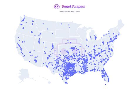 Numbers of Sonic Drive-In in United States | SmartScrapers