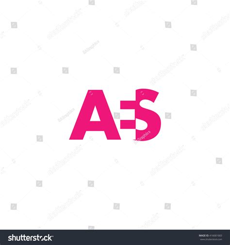 Aes Logo Vector Graphic Branding Letter Stock Vector (Royalty Free ...