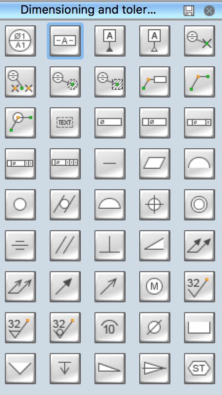 Mechanical Drawing Symbols