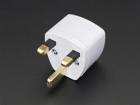 UK Plug Power Adapter ID: 989 - $2.95 : Adafruit Industries, Unique ...