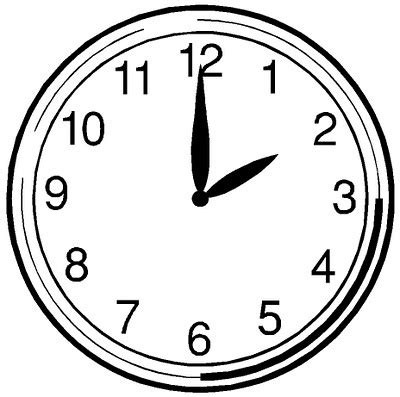 Analogue Clock - ClipArt Best