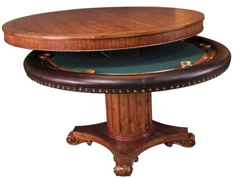 DARAFEEV AUGUSTUS POKER DINING TABLE - MADE IN THE USA For Sale ...