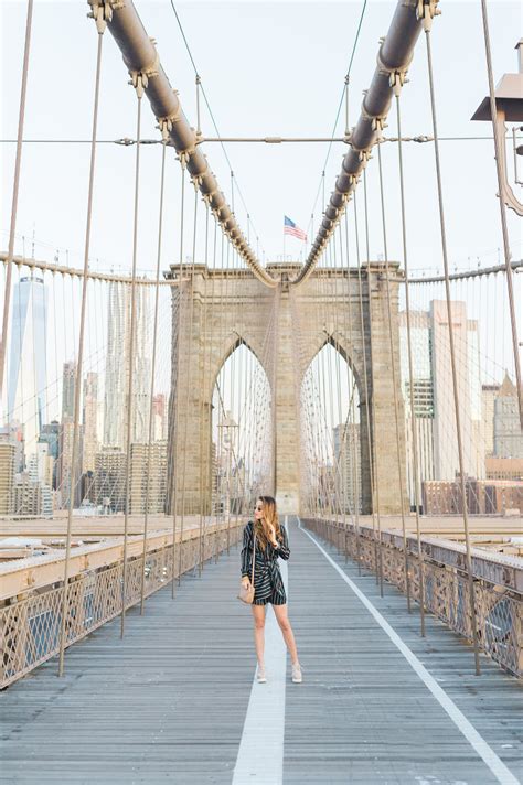 NYFW | The Brooklyn Bridge at Sunrise - Oh So Glam