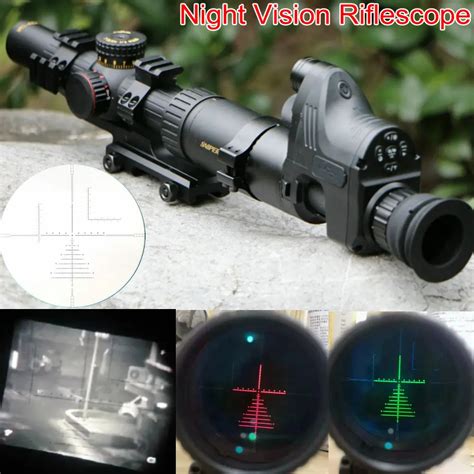 Night Vision Riflescope SNIPER NT 1 6X24 GL Riflescopes w/ Night Vision ...