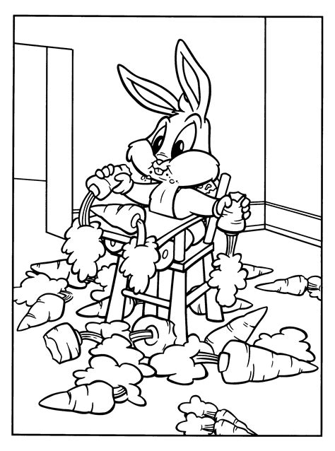 Baby Looney Tunes #63 (Cartoons) – Printable coloring pages