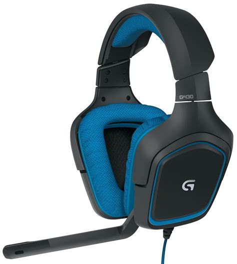 Gaming Headset Mic, Logitech G430 Pc Laptop Home Wired Gaming Headset ...