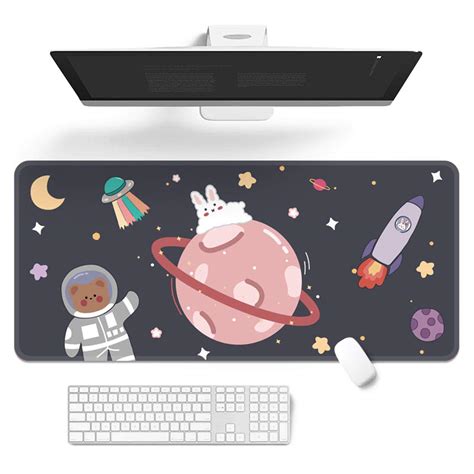 Buy Kawaii Desk Mat,Cute Mouse Pad,Large Gaming Desk Mouse mat Cartoons ...