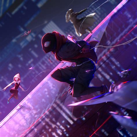 spider-man into the spider-verse wallpaper Spiderman into the spider ...