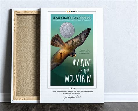 My Side of the Mountain Book Cover Poster Jean Craighead George, My ...