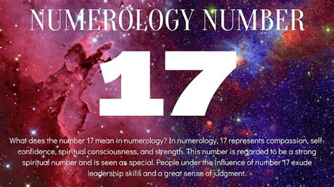 numerology-number-17-personality | Numerology numbers, Numerology ...