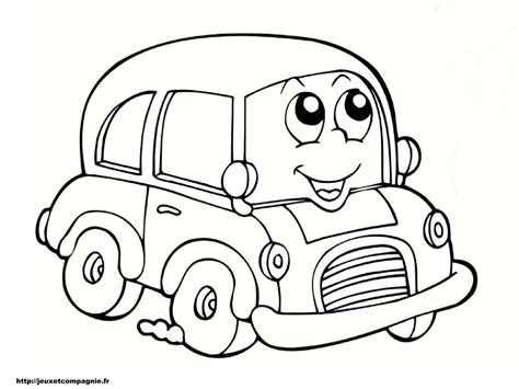 Car Coloring Page For Kids