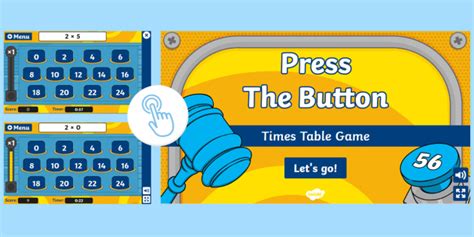 Times Table Press the Button Game - Twinkl