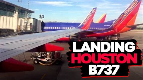 Landing At Houston William P. Hobby Airport (HOU)- Southwest Airlines ...