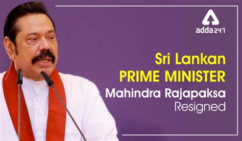 Sri Lanka's Prime Minister resigned after weeks of Protest