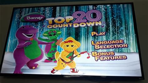 Barney Top 20 Countdown DVD Menu Walk-through - YouTube