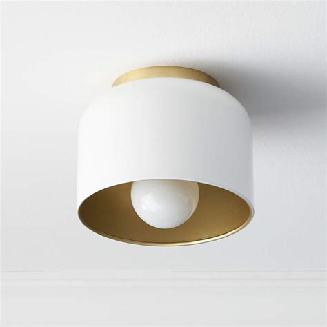 White Flush Mount Ceiling Light Fixtures | Shelly Lighting