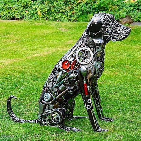 Artist Turns Scrap Metal Into Larger Than Life Outdoor Sculptures