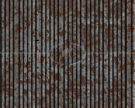 Steel corrugated rusty metal texture seamless 09983