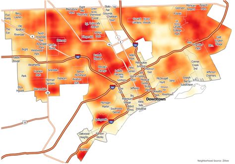 Detroit Crime Map - GIS Geography