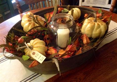 Harvest decor center piece. | Harvest decorations, Autumn decorating ...