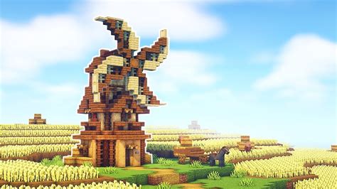 Minecraft: How to Build a Windmill - YouTube