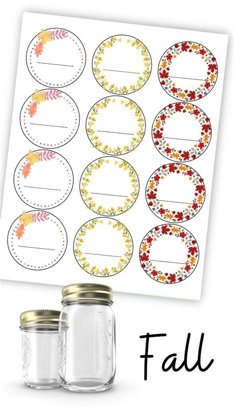 Free Printable Labels For Jars