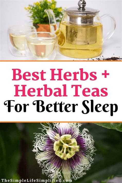 5 Calming Herbs & Herbal Tea Recipes For Sleep - The Simple Life ...