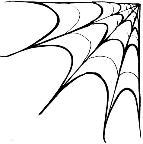 Simple Spider Web Drawing | Free download on ClipArtMag