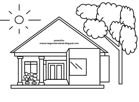 Sketsa Gambar Rumah - Homecare24